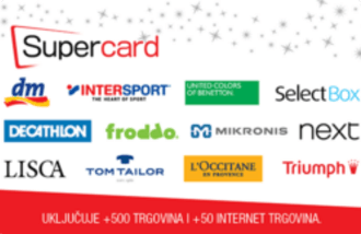 SUPERCARD gift card