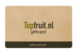 Topfruit gift card