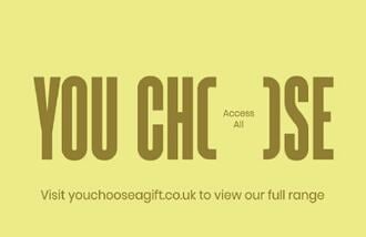 You Choose All Access gift card