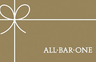 All Bar One gift card