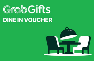 Grab Gifts Dine In gift card