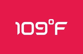 109 Degree gift card