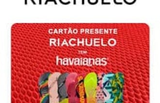 RIACHUELO HAVAIANAS gift card