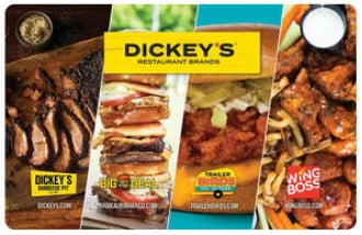 Dickey's Restaurant Brands gift card