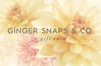 Gingersnaps gift card