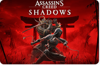 Assassin's Creed Shadows gift card