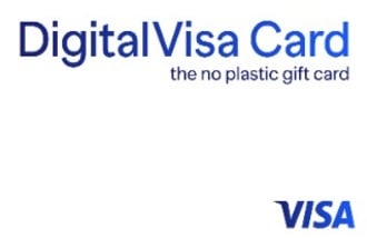 Visa Digital gift card