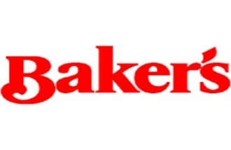 Baker's gift card