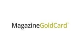 Magazine Gold gift card