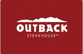 Outback Steakhouse gift card