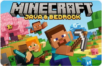 Minecraft Java & Bedrock Edition gift card