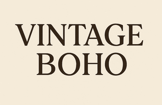 Vintage Boho gift card