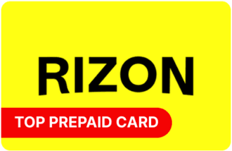 Rizon Visa gift card